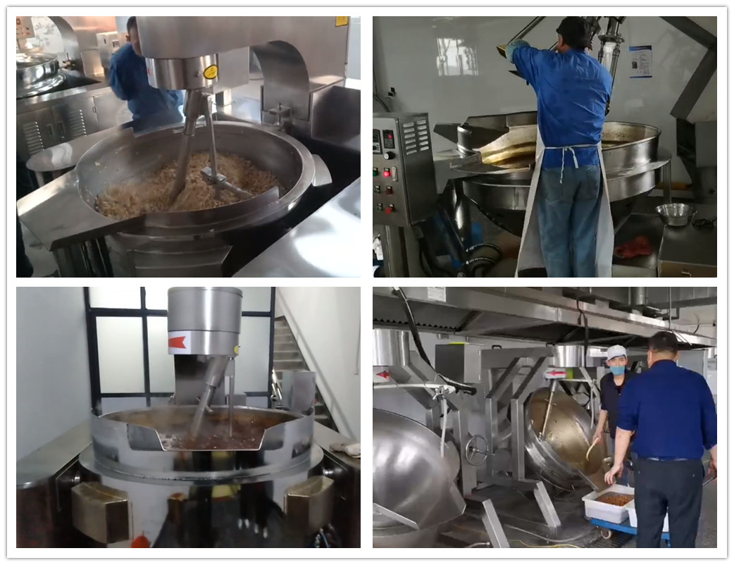 Hotpot material cooking kettle machine