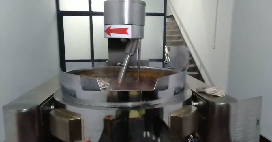 Hot pot bottom material