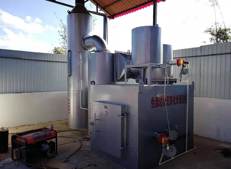 Commercial garbage incinerator
