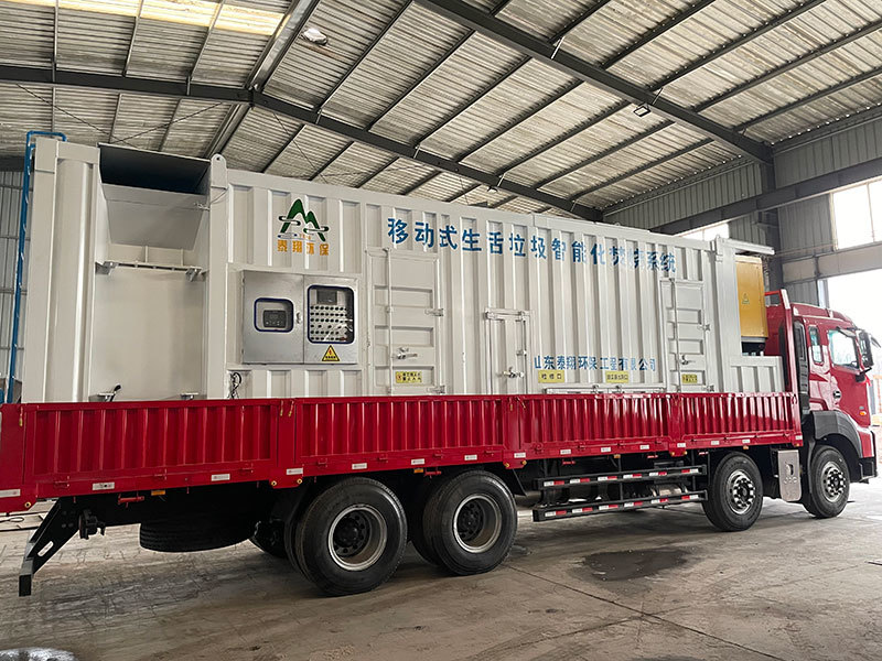 Mobile garbage incinerator