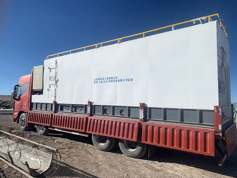 Mobile garbage incinerator