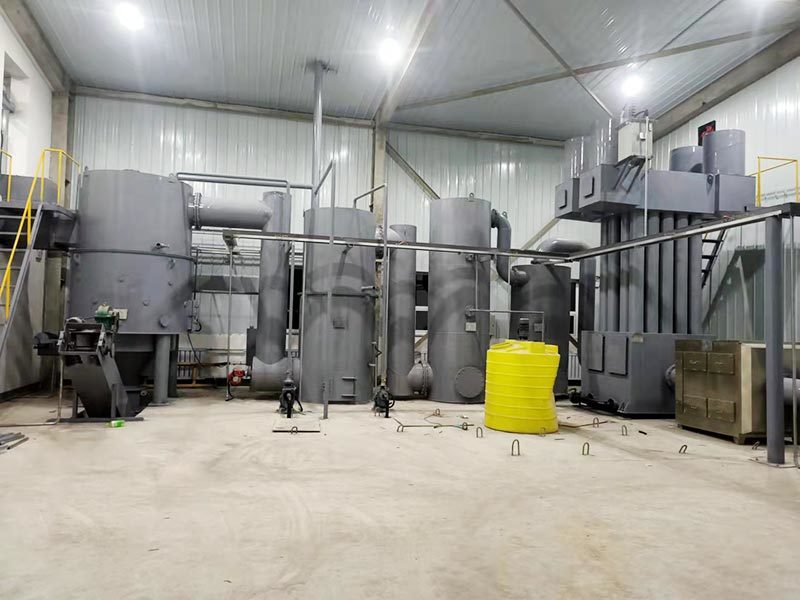 Rural domestic waste incinerator