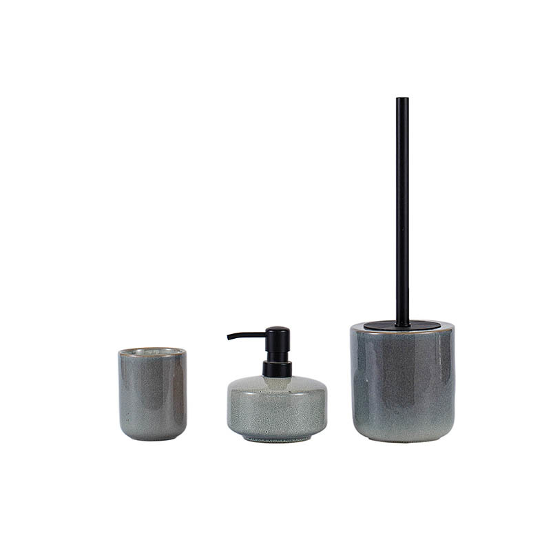 Liquid bottle mouth cup toilet brush