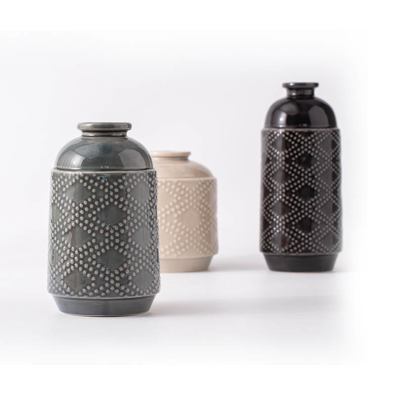 Modern minimalist line granular flowerpot