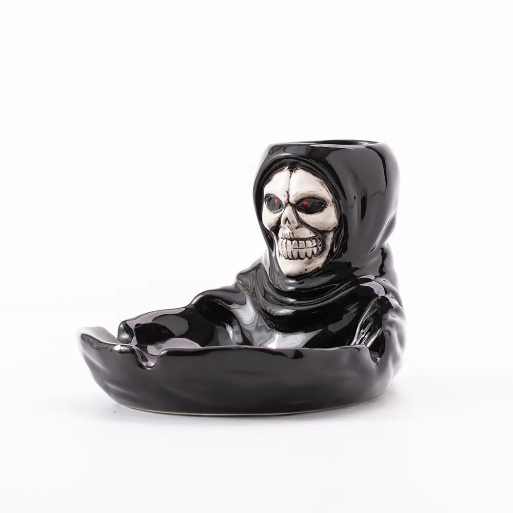 Black Skeleton Ashtray