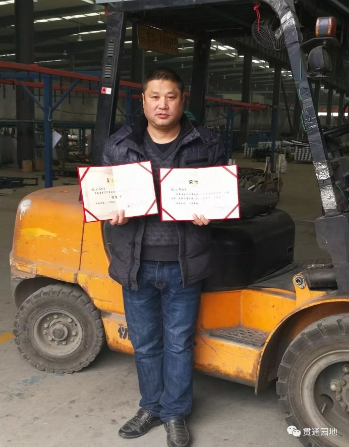 貫通電氣叉車司機孫小龍獲得職業(yè)技能大賽雙獎