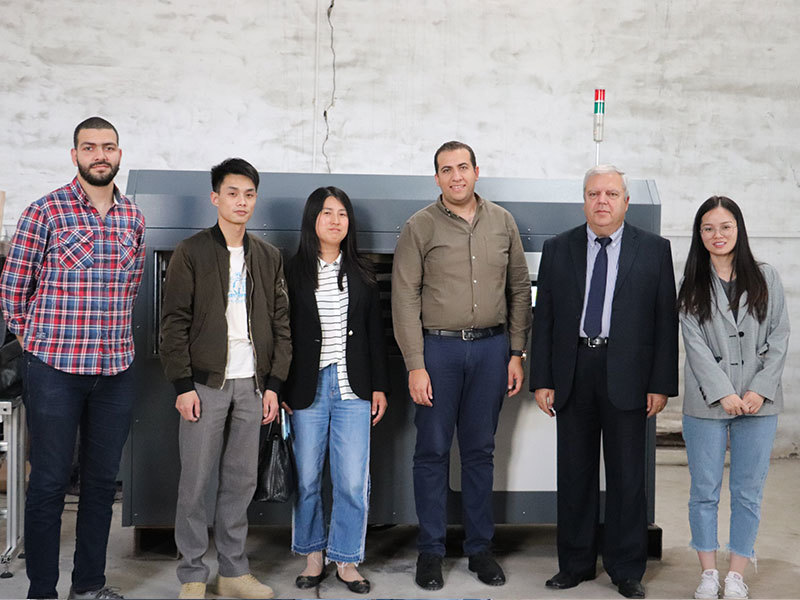 Indian customers visiting factories