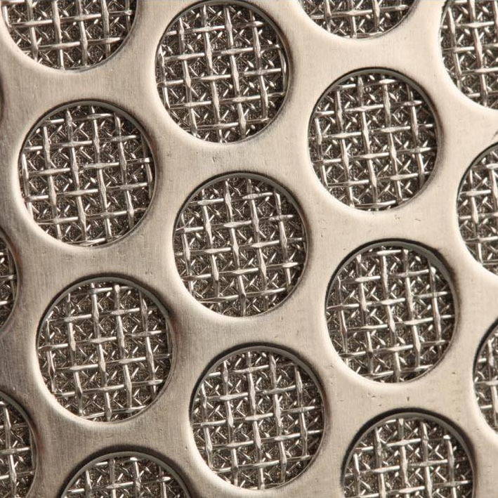 Perforated Metal Sintered Wire Mesh