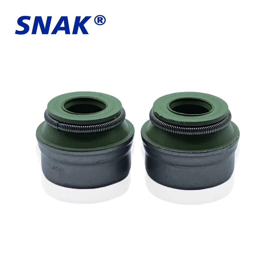 SNAK Factory ISO Certificated Valve Stem Seal Green Grey Color For Peugeot 206 TU3 NBR Oil Seal