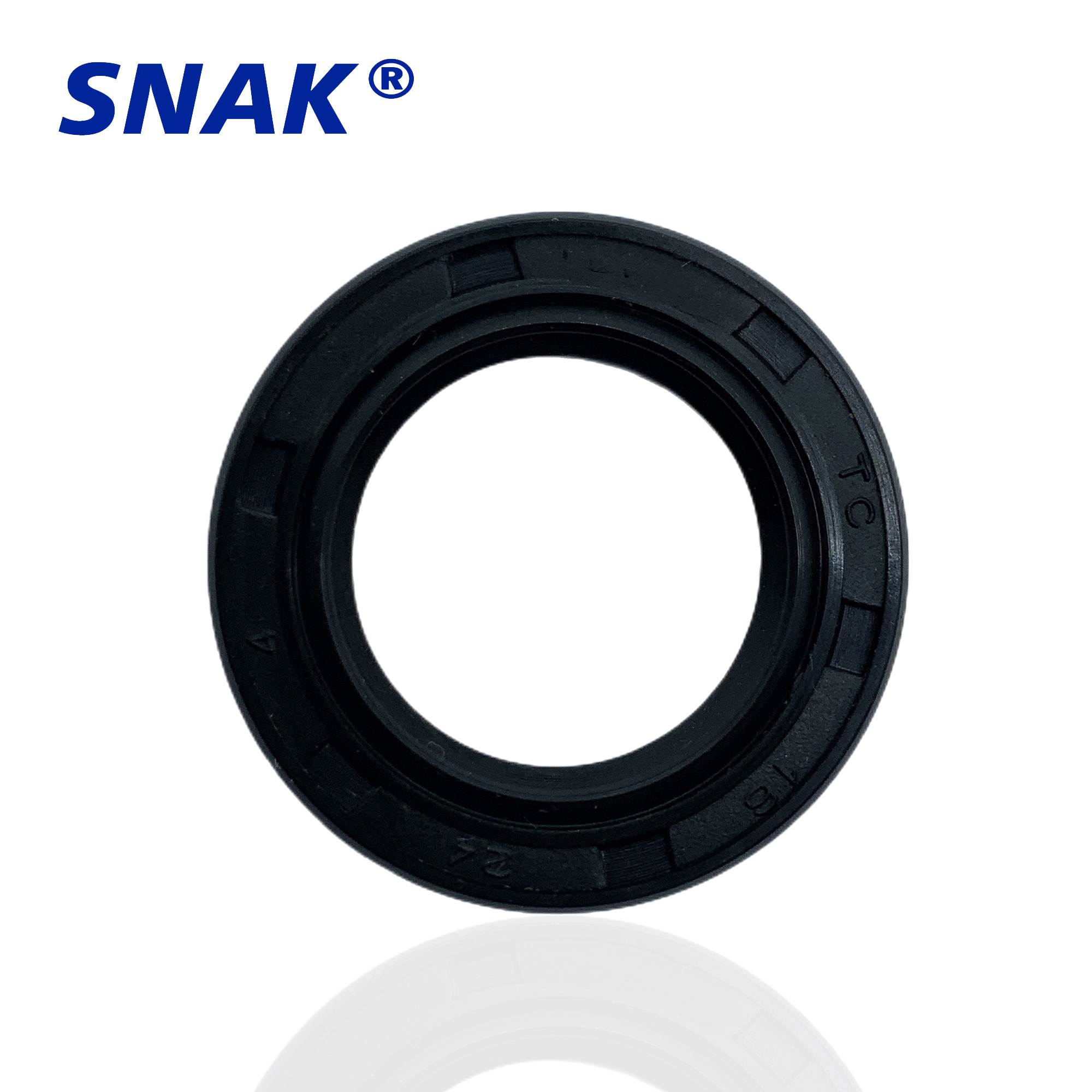 SNAK Factory High Quality For KIA PRIDE Car Seal 16*24*4 NBR Nitrile Sealing Lip and Carbon Steel Spring TC Oil Seal