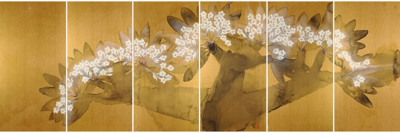 10.《夜明》 林藍(lán) 200cmx110cmx6 中國畫 2008年.jpg