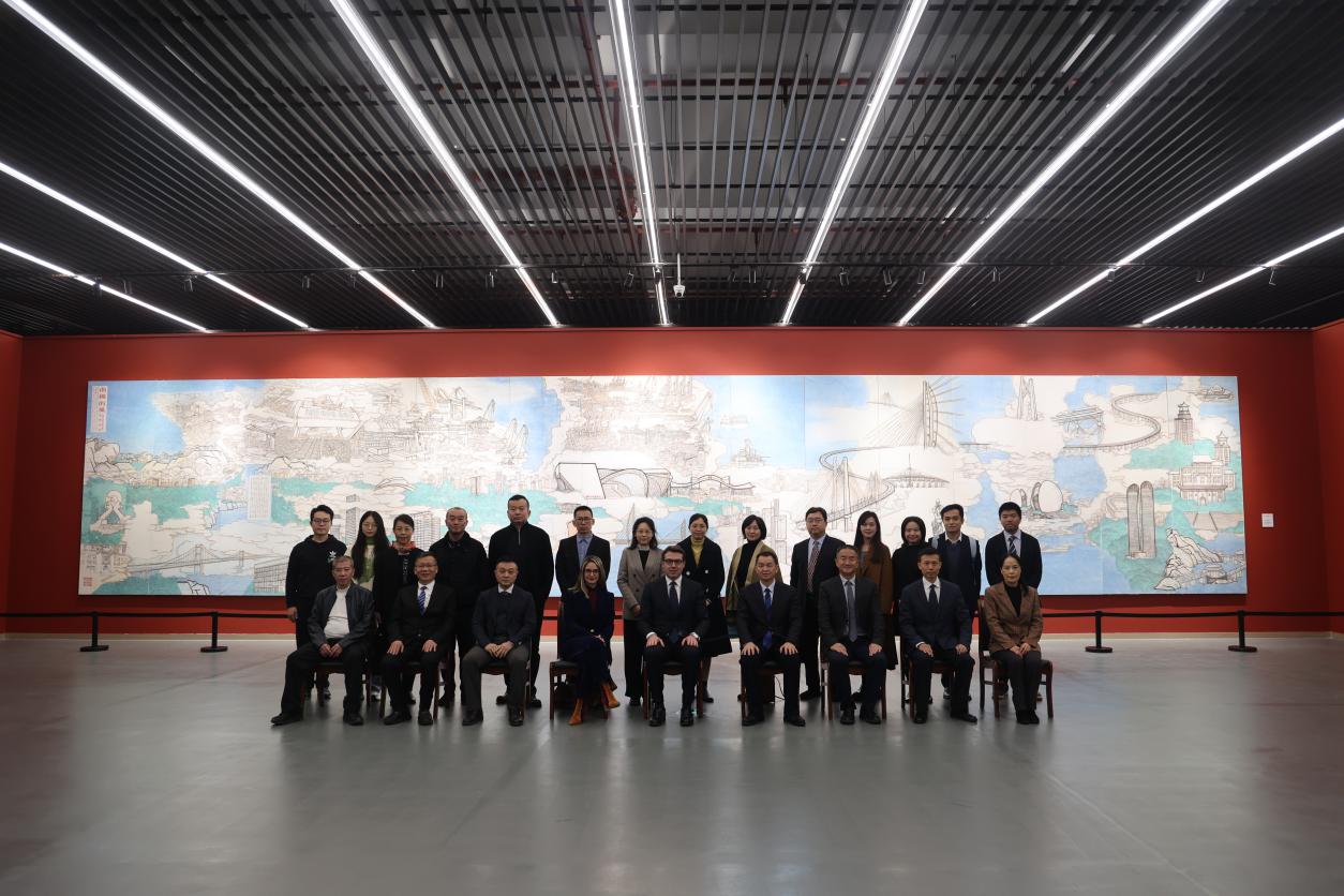 广东省新闻办在广东画院举办与意大利驻广州总领事馆文化交流活动