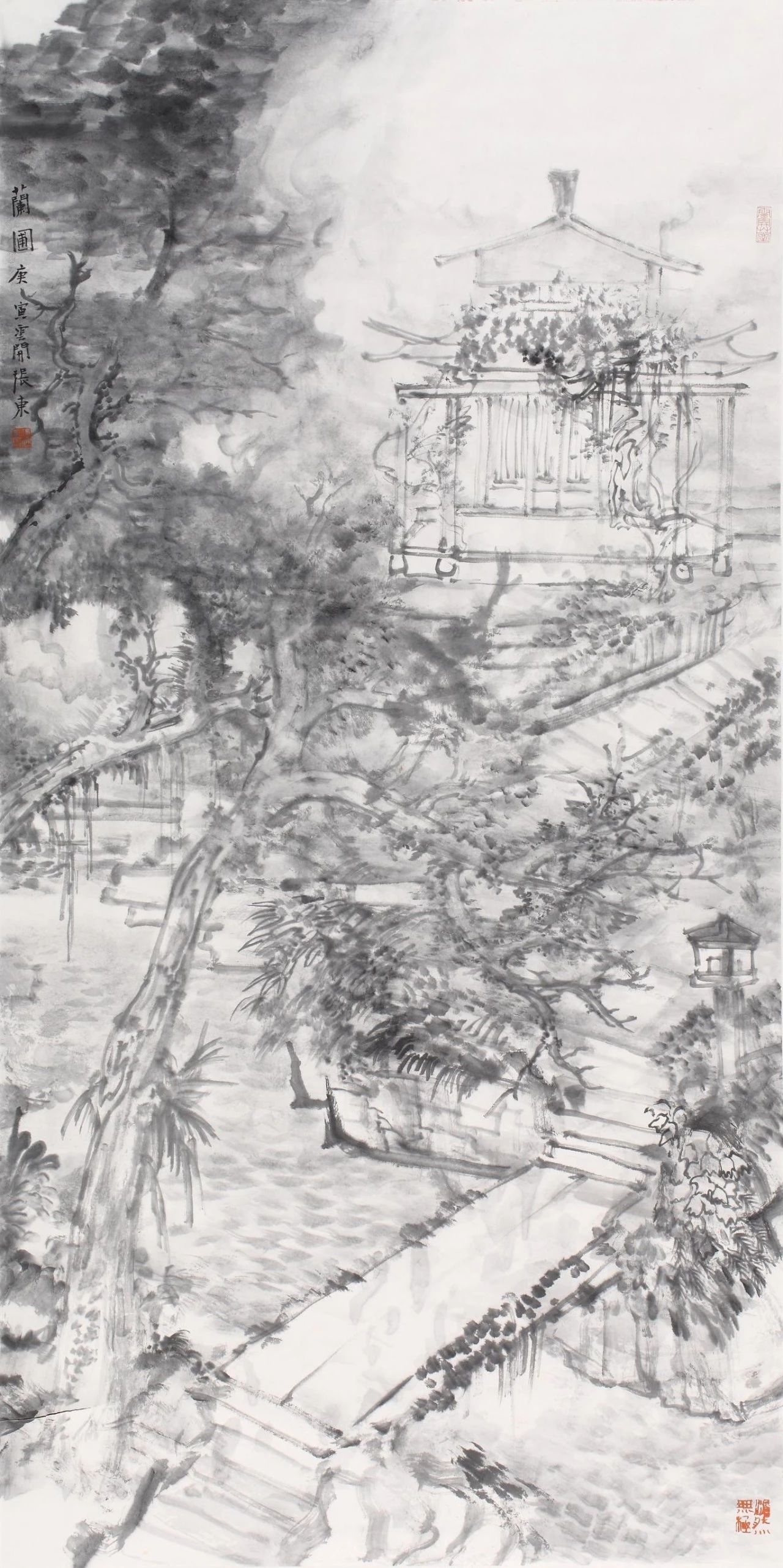 9.《蘭圃》 張東 137cmx68cm 中國畫 2010年(1).jpg