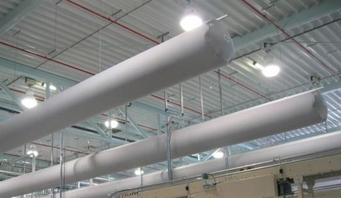 Fiber bag duct