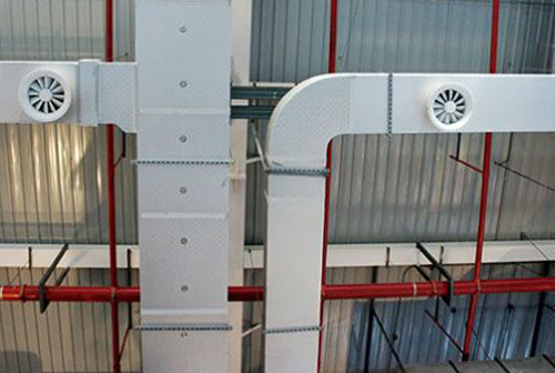 Installation Drawing of Double sided Aluminum Foil Phenolic Duct Engineering 1