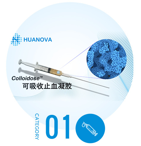 可吸收止血凝胶