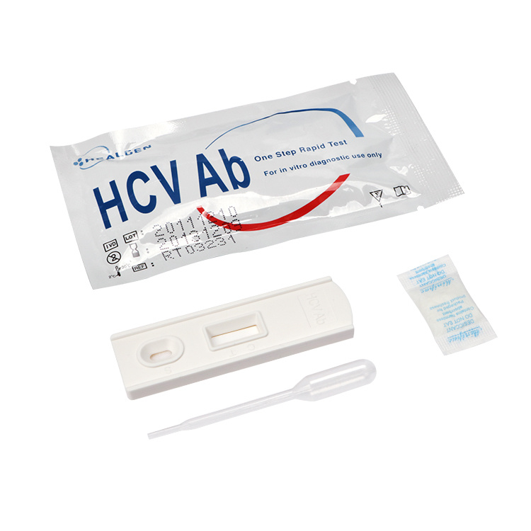 CE ISO approved Yiwu Medical HCV Rapid Test Cassette / hepatitis c virus test Cassette