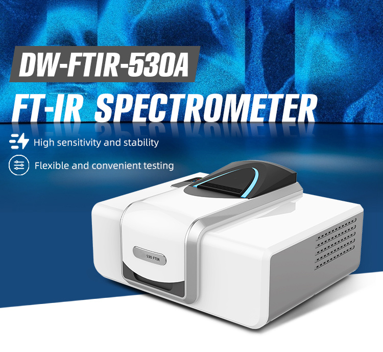 Drawell Good Price DW-FTIR-530A FTIR Spectrophotometer ATR Analyzer ...