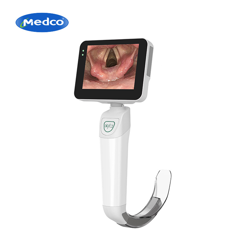 Anesthesia touch screen ENT equipment video laryngoscope 3 pieces