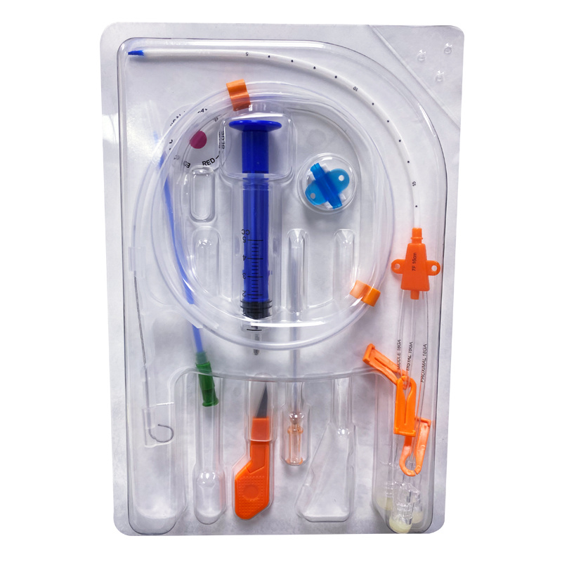 Medical disposable central venous catheter CVC catheter kit
