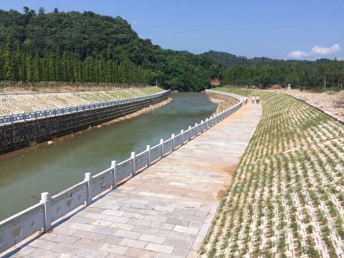 遠(yuǎn)安縣鞏河汪家河河道治理工程通過(guò)合同工程完工驗(yàn)收