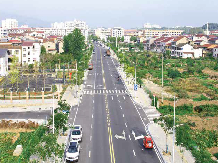 鸣凤城区振兴路延伸段