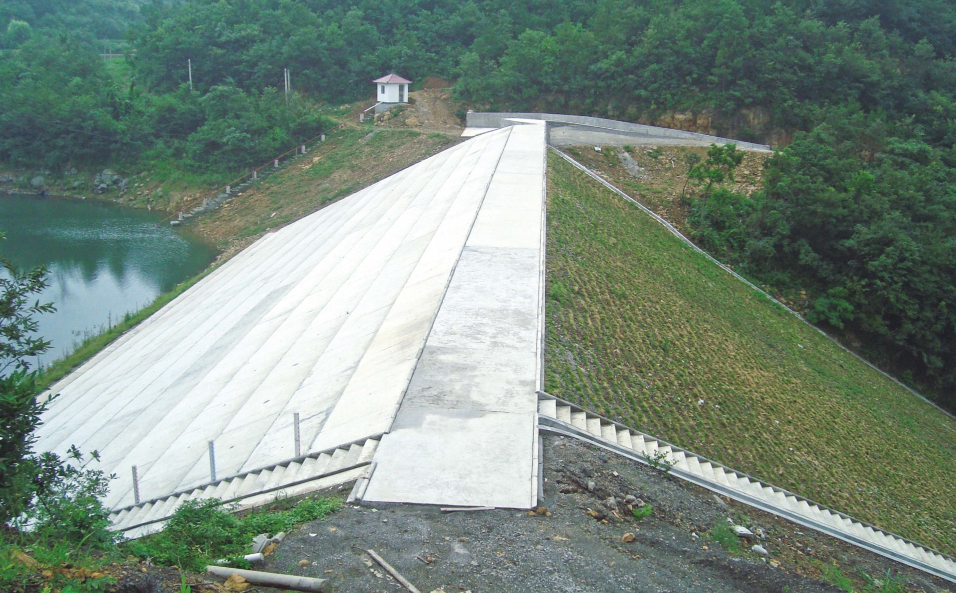 常家灣水庫(kù)大壩