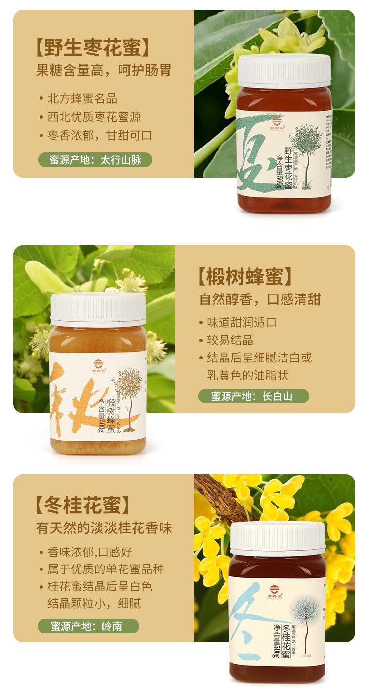 春夏秋冬蜂蜜