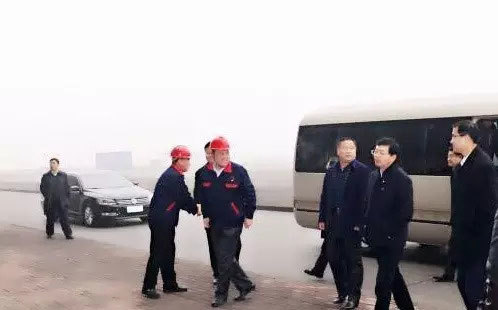 Cheng Qiulin, Secretary of Lijin County Party Committee, went to Shandong Huiyu Resource Recycling Industrial Park for investigation
