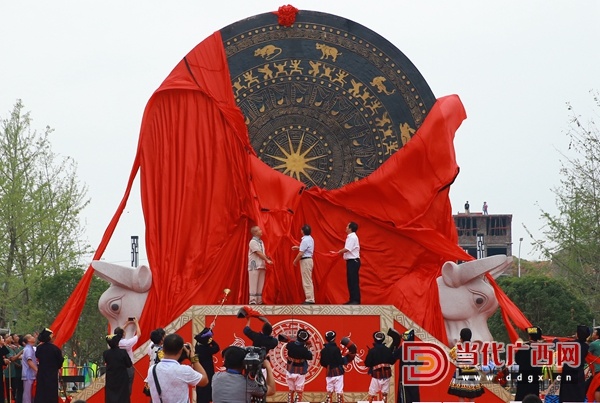 我厂刷新世界最大铜鼓吉尼斯世界纪录