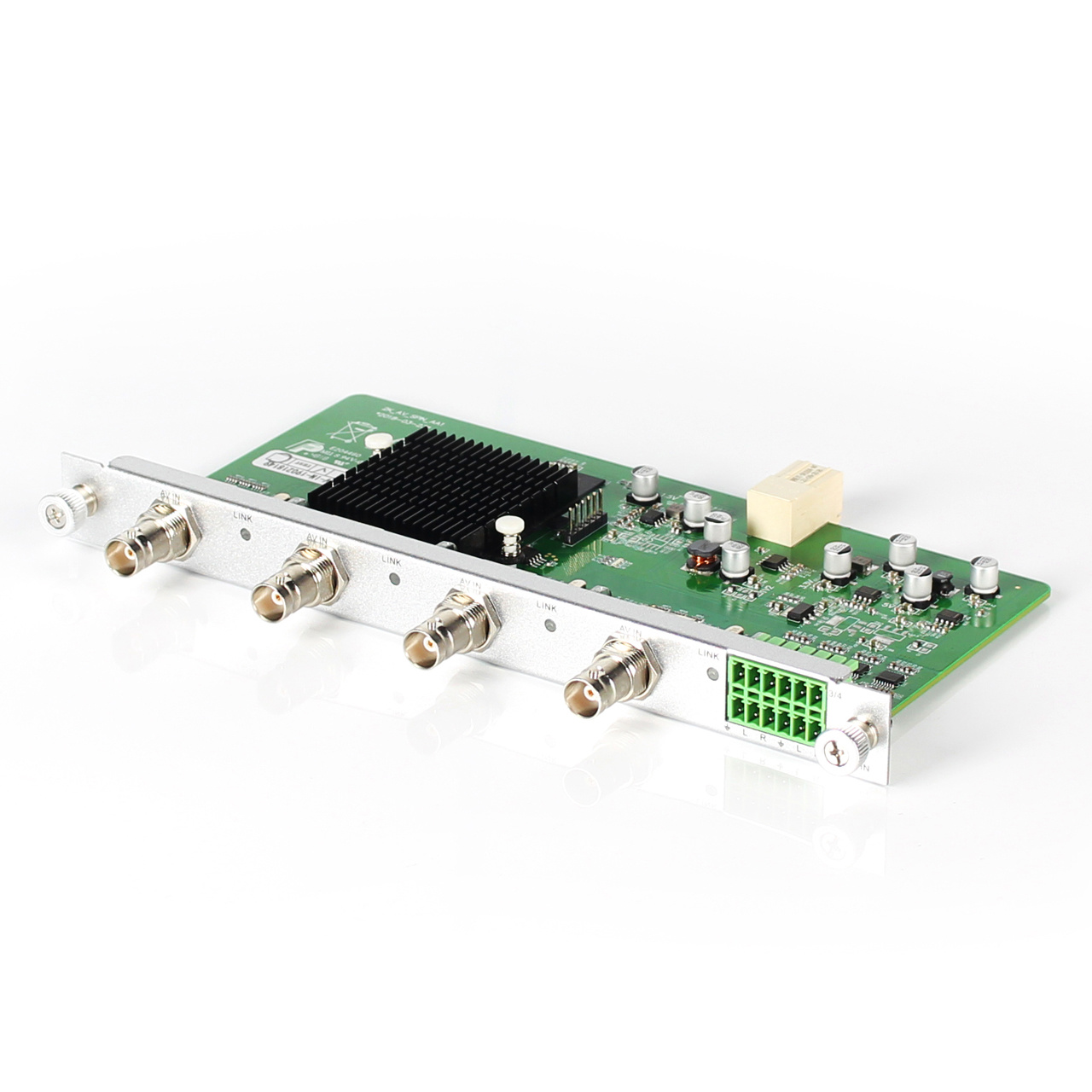 HD mixing matrix-4 Ports AV input Card RX-AV-4IN