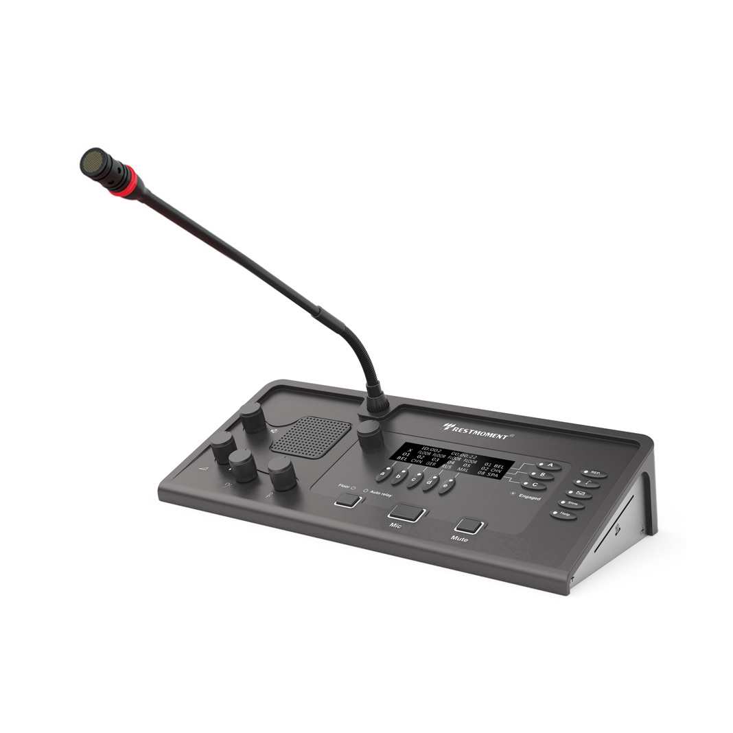 Full digital multi-language interpretation console Interpretation console RX-E9232