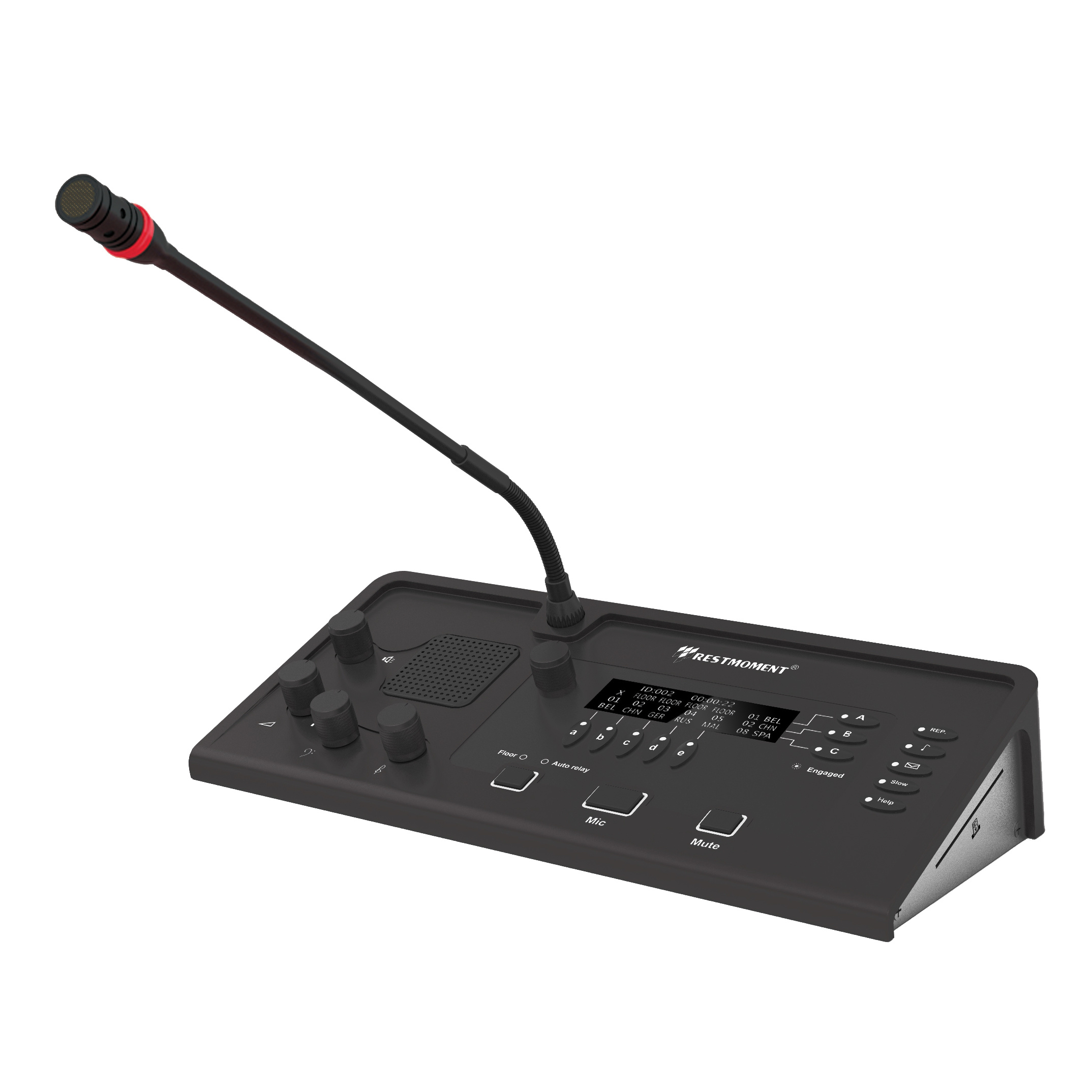 Full digital multi-language interpretation console RX-E9316XP