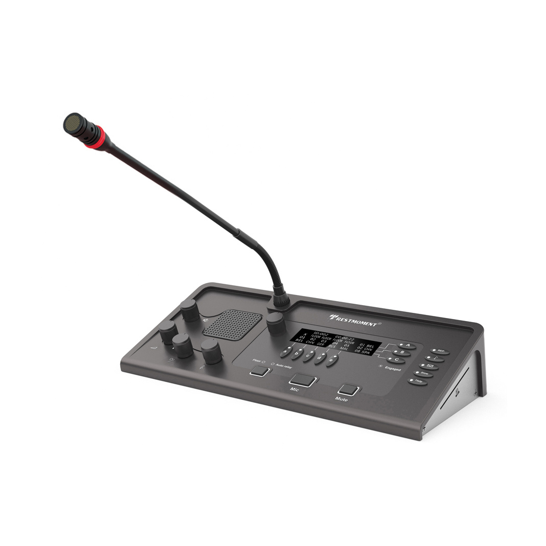 Full digital multi-language interpretation console Interpretation console RX-E9216