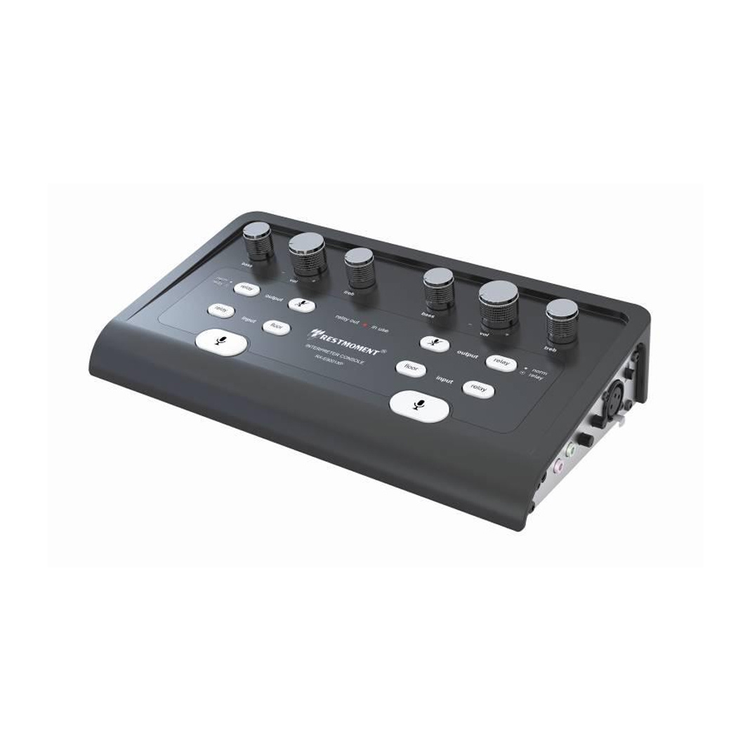 Full digital interpretation system-Independent interpreter Console RX-E9001XP