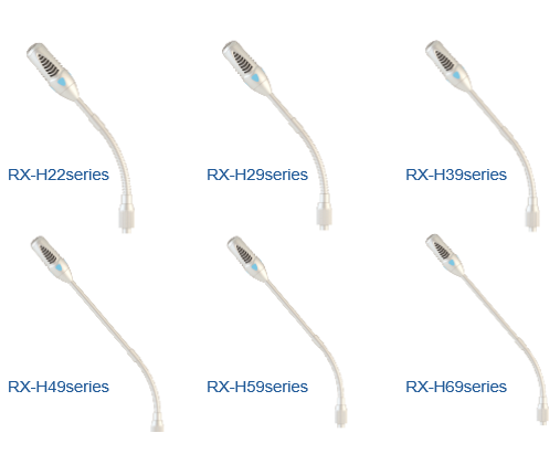 Accessories1-Gooseneck MIC Standard series RX-H
