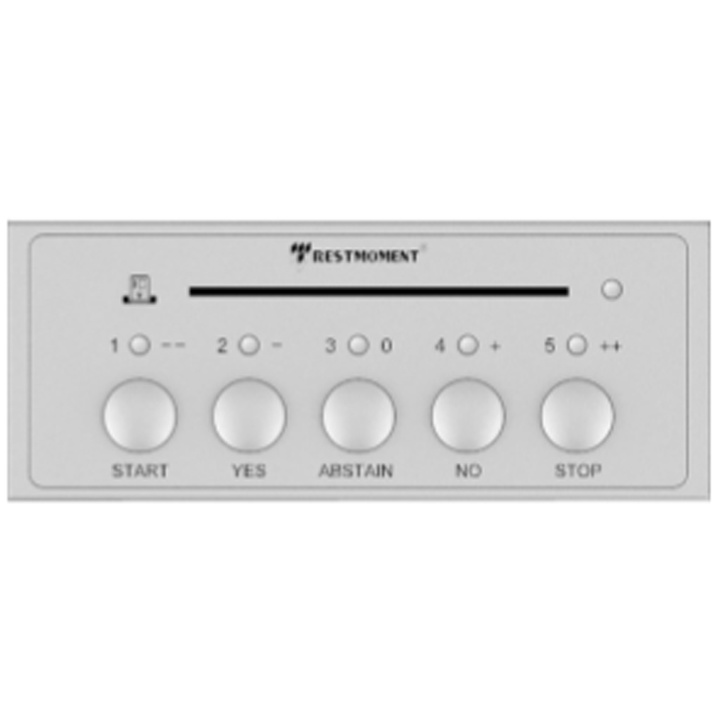Accessories1-Voting unit connection panel: RX-6600VOT