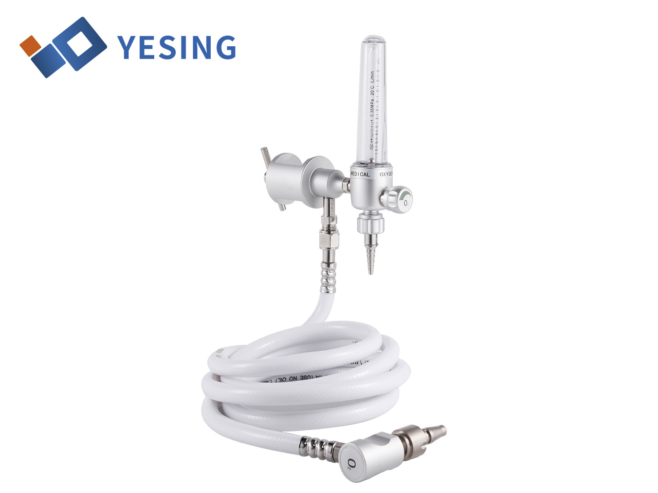 Manufacturer Medical Gas Flowmeter with Gas Hose and Joints
