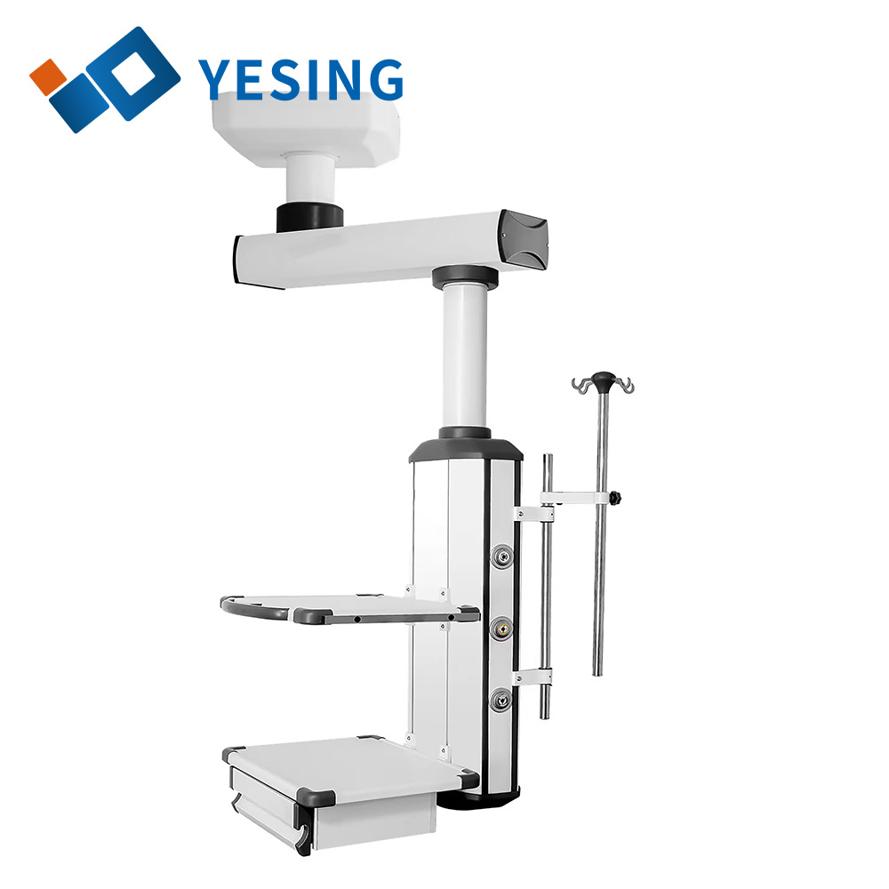 Yesing Manufacturer Surgical Pendants Ceiling Medical Gas Pendant Single Arm Medical Pendants