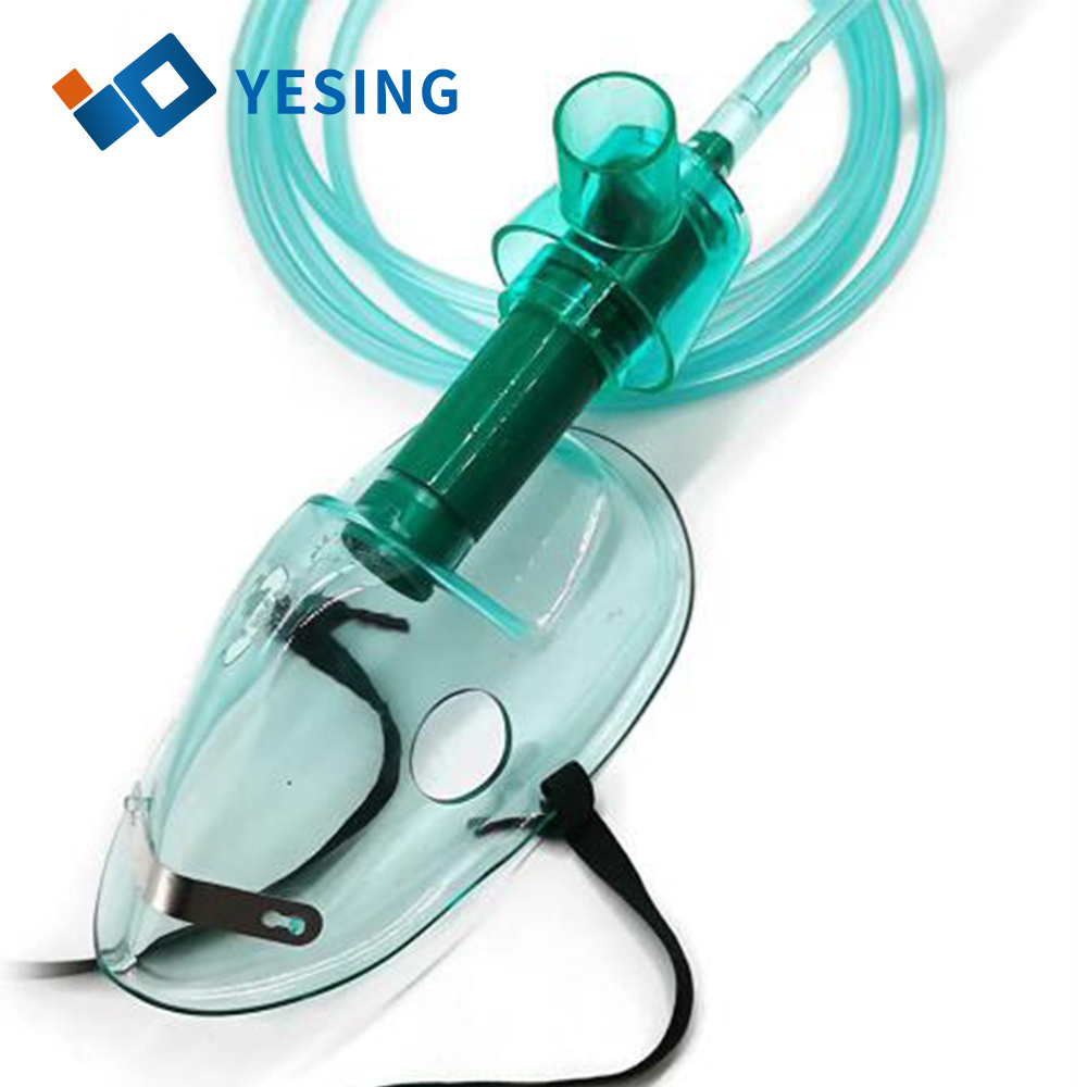 Supplier Disposable Oxygen Mask PVC with Adjustable Oxygen Concentration CE ISO FDA