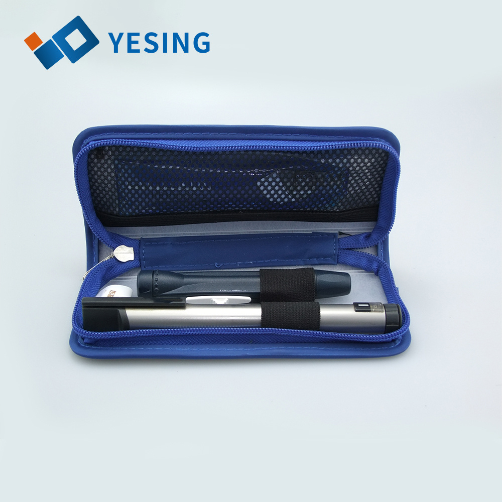 Yesing Supplier Insulin Cooling Bag with 2 PE Ice Gels for Insulin Pen Travel Case for Diabetic Insulin Cooler
