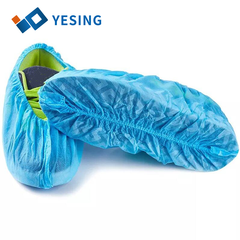 Yesing fabricant jetable couverture de chaussures chirurgicales anti-dérapant couvre de chaussures de protection pour le nettoyage d’hôpital adulte