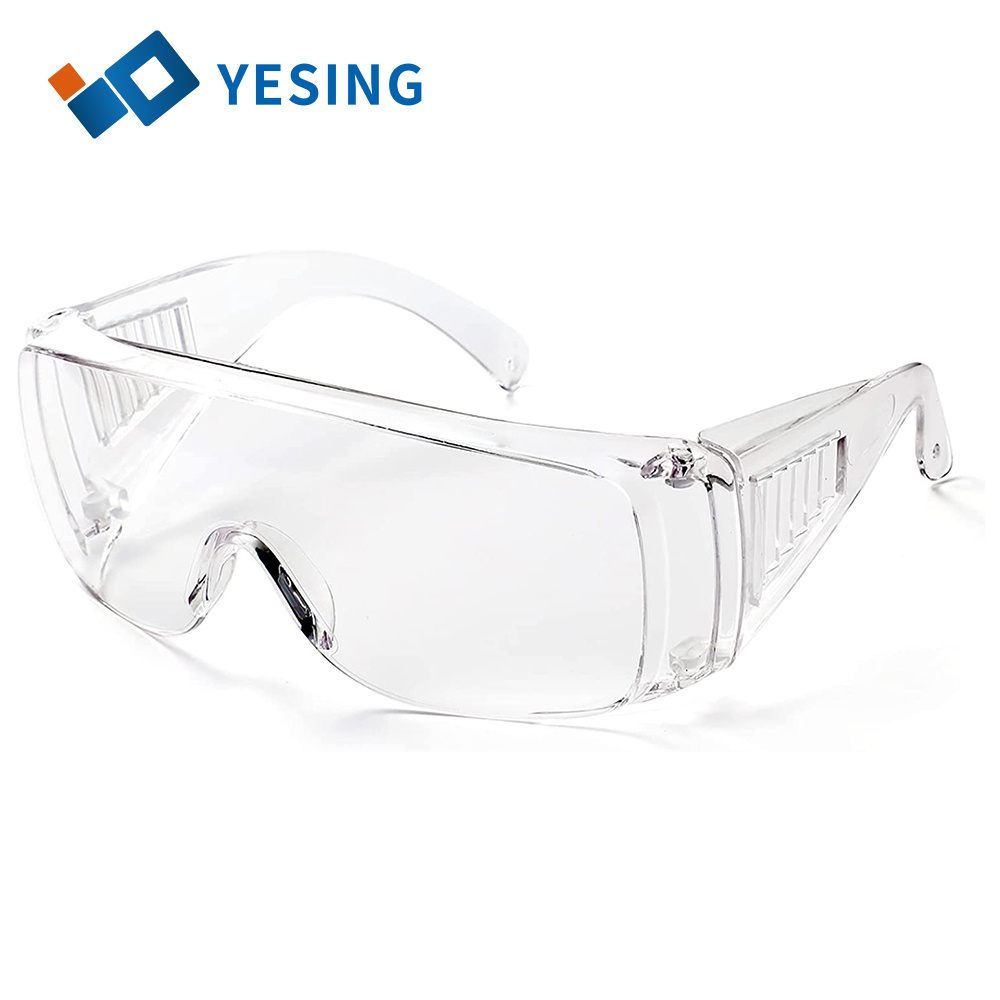 Yesing fournisseur lunettes de protection lunettes de protection anti-brouillard résistant aux rayures lentille CE FDA ANSI Z87.1 EN166 GB14866