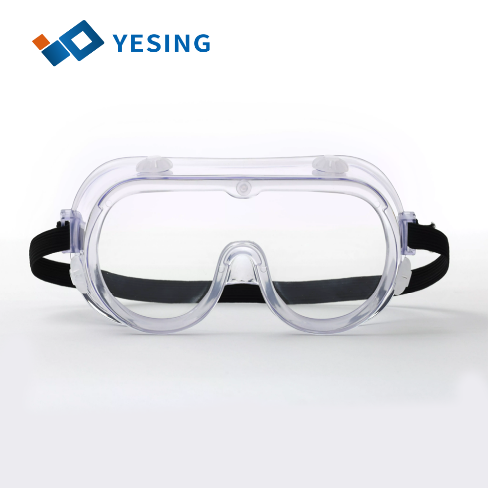 Yesing fournisseur lunettes de protection lunettes de protection anti-brouillard résistant aux rayures lentille CE FDA ANSI Z87.1 EN166 GB14866