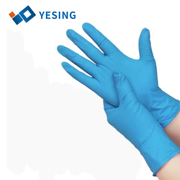 Yesing distributeur gants médicaux en Nitrile gants jetables gant sans poudre noir blanc bleu Violet gant pour adulte médecin infirmière