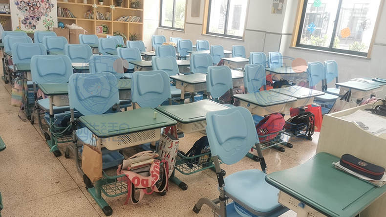 萧山区世纪实验小学酷憩午休课桌椅项目正式完工