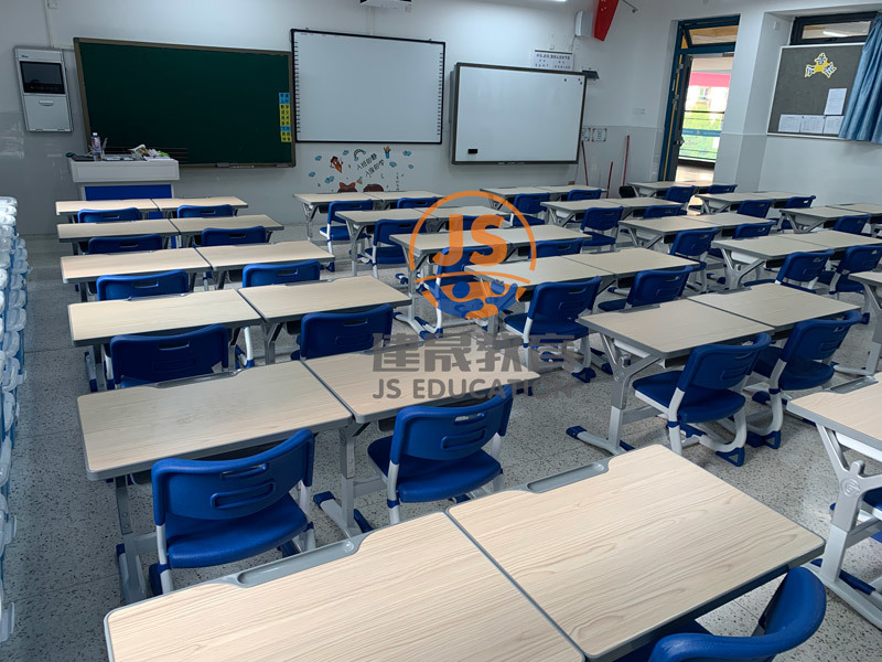 建晟家具合作项目——深圳荔园外国语小学课桌椅案例