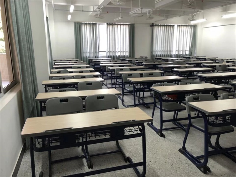 建晟家具合作项目惠州学院课桌椅案例