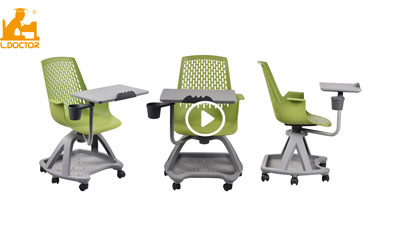 Wholesale of new mobile recording and broadcasting chairs with writing boards sold directly by manufacturers