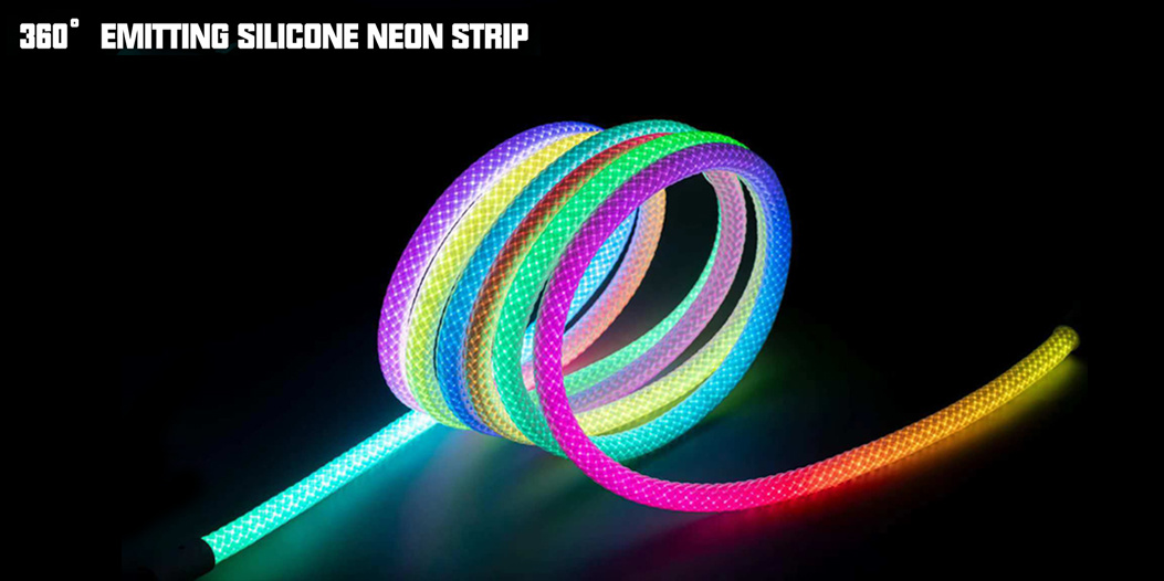 LED Knit neon ribbon